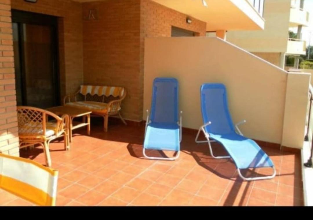 Apartamento Con Terraza Y Acceso Directo A La Piscina Y A 50 M De La Playa Miami Platja  Exterior foto