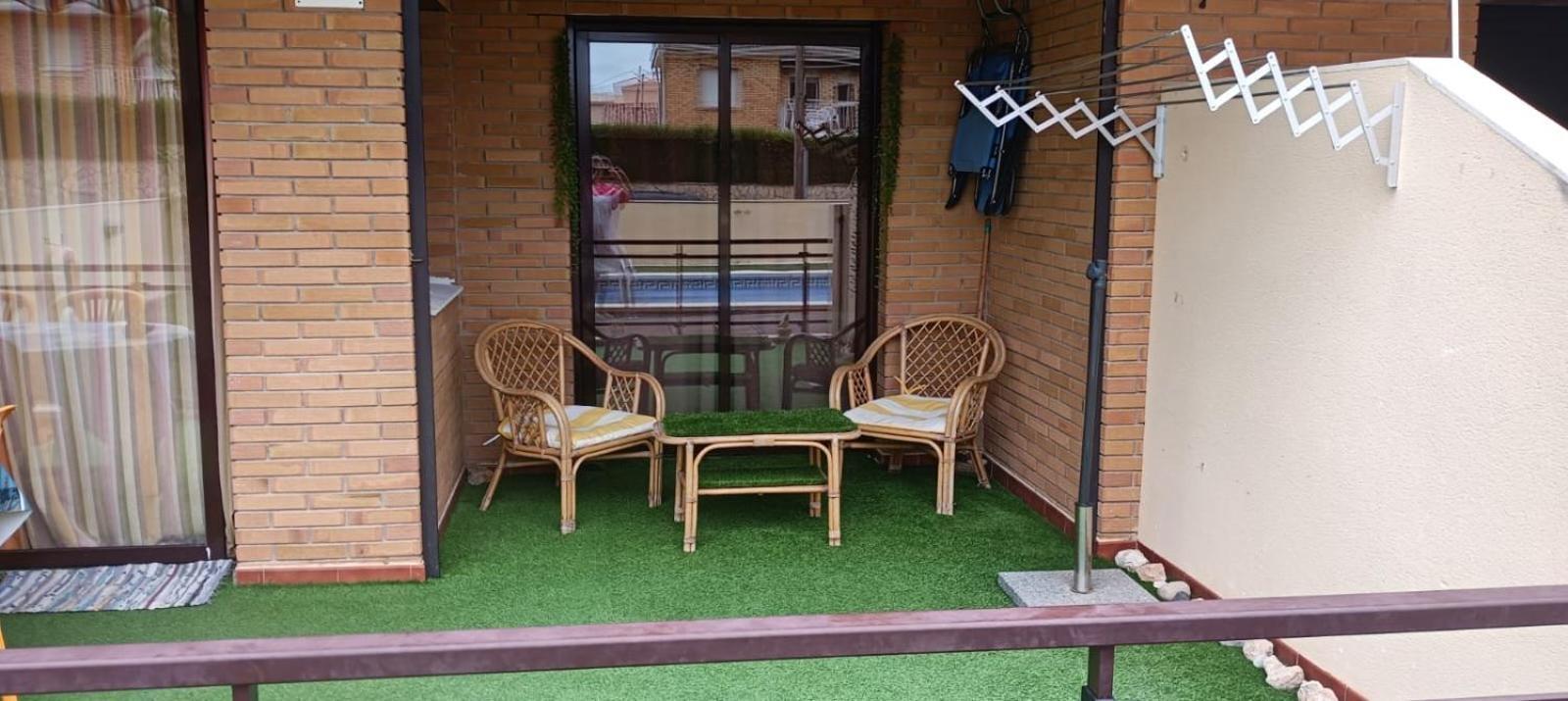 Apartamento Con Terraza Y Acceso Directo A La Piscina Y A 50 M De La Playa Miami Platja  Exterior foto